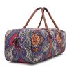 Boence Yoga Bag, Printed Canvas Large Yoga Mat Tote Bag