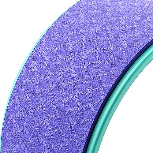 Reehut Yoga Wheel - 12.6" x 5" Strong Premium Back Roller