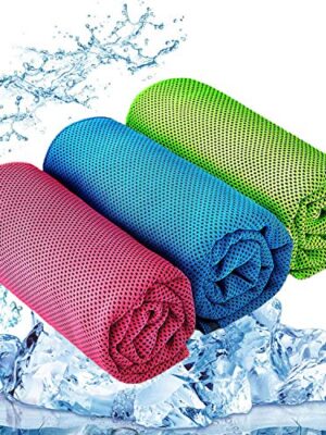 Perfect for Yoga Microfiber Towel for Instant Cooling Relief