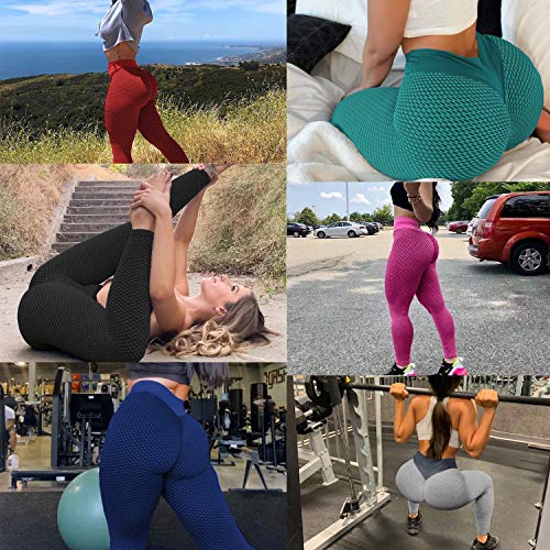 SZKANI Women's High Waist Yoga Pants Tummy Control