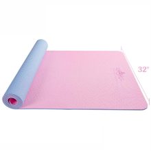 Hatha Yoga Large TPE Yoga Mat - 72"x 32" x 1/4 inch