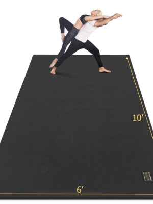 GXMMAT Extra Large Yoga Mat 10'x6'x7mm