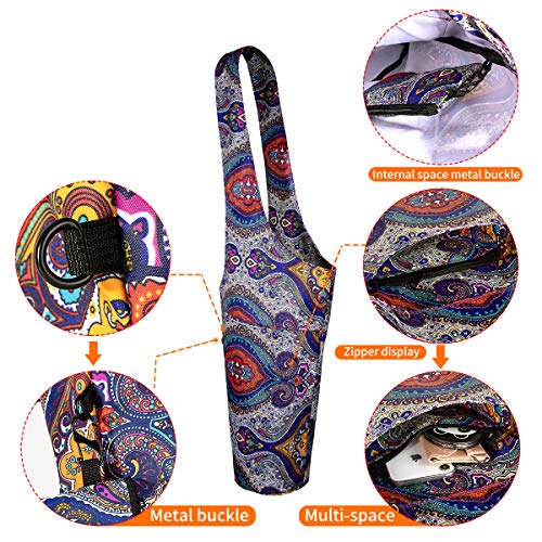 61jcEI2aWBL.SL1500 PS01 Yoga Mat Bag, Yoga Mat Tote Sling Carrier