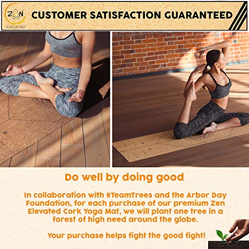 61jz-wrrKiL Natural Cork Yoga Mat Nonslip Hot Yoga Pilates