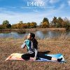 VAAVEi Non Slip Yoga Towel, Hand Towel, Bag Set