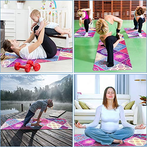 61kLjhFdatL Yoga Mat for Pilates, Floor Exercises, Floor Workout
