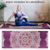 Non Slip Hot Yoga Mat - Eco-Friendly Luxury Sweat-Grip Mat for Ultimate Yoga Experience
