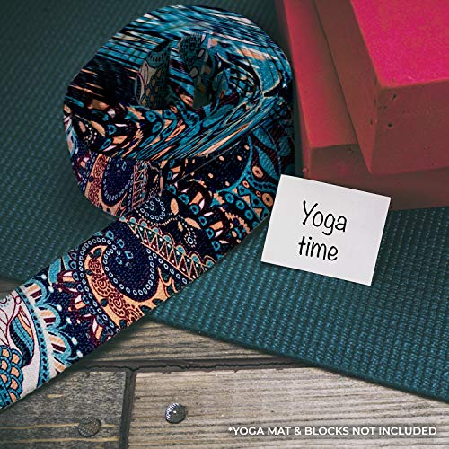 ZULY Yoga Mat Strap with D-Rings | Yoga Mat Carrier