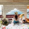 Ikfashoni Easter Beach Towel, Rabbit Microfiber