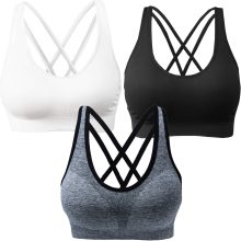 AKAMC Women's Medium Support Cross Back