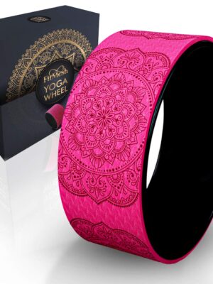 FitMesh Yoga Wheel - Mandala Printed Chirp Wheel