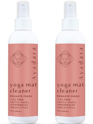 Ayadara Namaste Fresh Yoga Mat Cleaner Spray 2-Pack