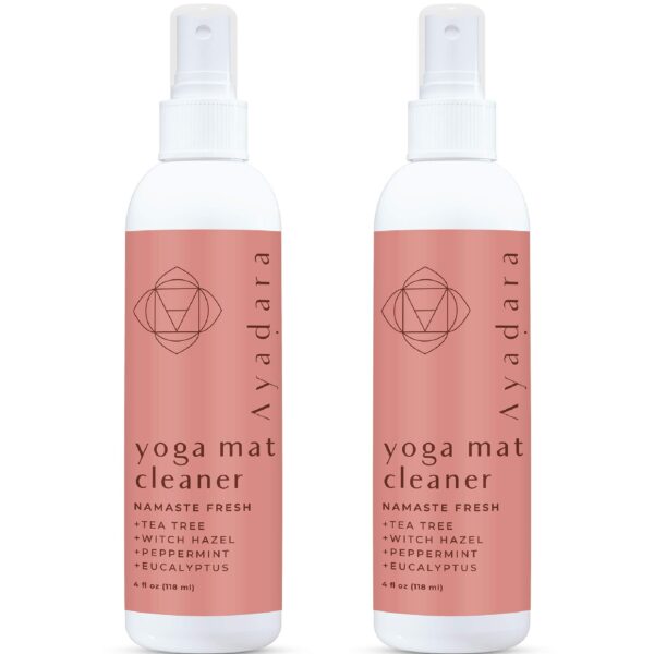 Namaste Fresh Yoga Mat Cleaner Spray 2-Pack: Elevate Your Yoga Experience 1 Ayadara Namaste Fresh Yoga Mat Cleaner Spray 2-Pack