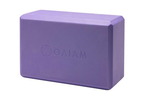 Gaiam Yoga Block - Supportive Latex-Free EVA Foam