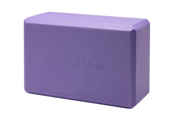 Gaiam Yoga Block - Supportive Latex-Free EVA Foam