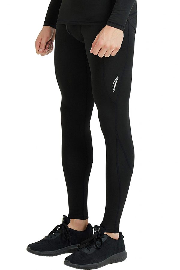 Men's Thermal Compression Base Layer Pants - Ideal for Running, Workout, and Yoga 1 Yoga Tights Thermal Compression Base Layer Pants
