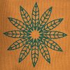 Peace Yoga's Air Vent Yoga Mat Bag in Brown Leaves