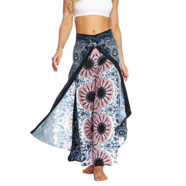Pants Wide Leg Palazzo Slit Yoga 1 Pants Wide Leg Palazzo Slit Yoga