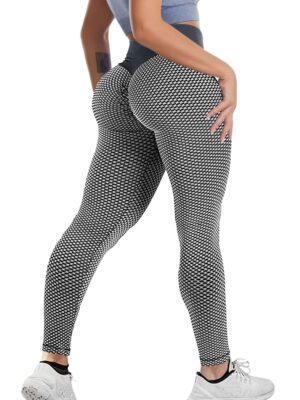 High Waist Yoga Pants for Women Tummy Control Stretch Yoga