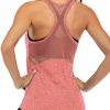Women Sleeveless Yoga Tops for Women Mesh Back