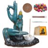 Wlretmci Lotus Backflow Incense Burner