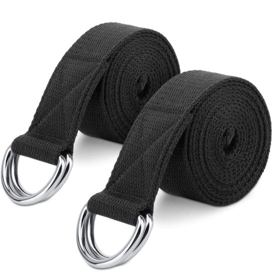 MoKo Yoga Strap Belt , Stretching Exercise Fitness Bands 6ft