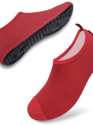 VIFUUR Womens Mens Water Shoes Barefoot Yoga