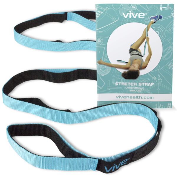 Vive Stretch Strap - Leg Stretch Band to Improve Flexibility