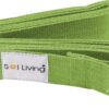 Sol Living Yoga Strap Stretch Band - Organic Cotton Exercise