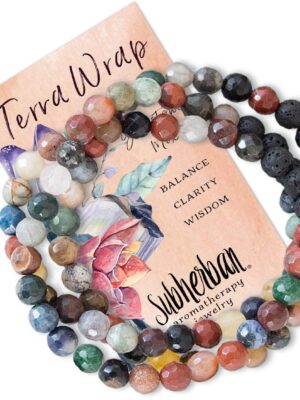 Subherban Essential Oil Bracelets, Aromatherapy Bracelet or Necklace