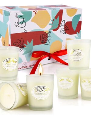 Scented Candles Gift Set for Women, Aromatherapy Candles