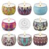 8 Pack Scented Candles Gifts Set for Women