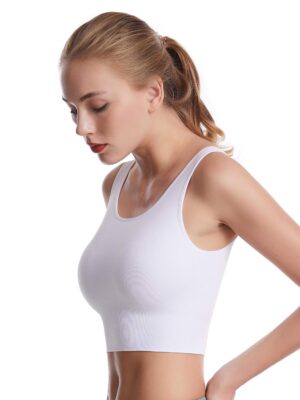 COMFY BRA Women's Light Support Seamless Sport Bra