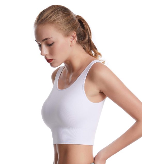 COMFY BRA Women's Light Support Seamless Sport Bra