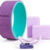 YOGIYA Yoga Wheel + 2 EVA Foam Yoga Blocks