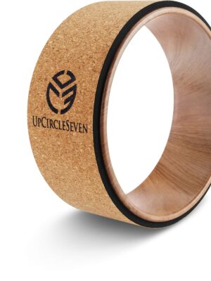 Cork Yoga Wheel Back Pain Stretching Backbends