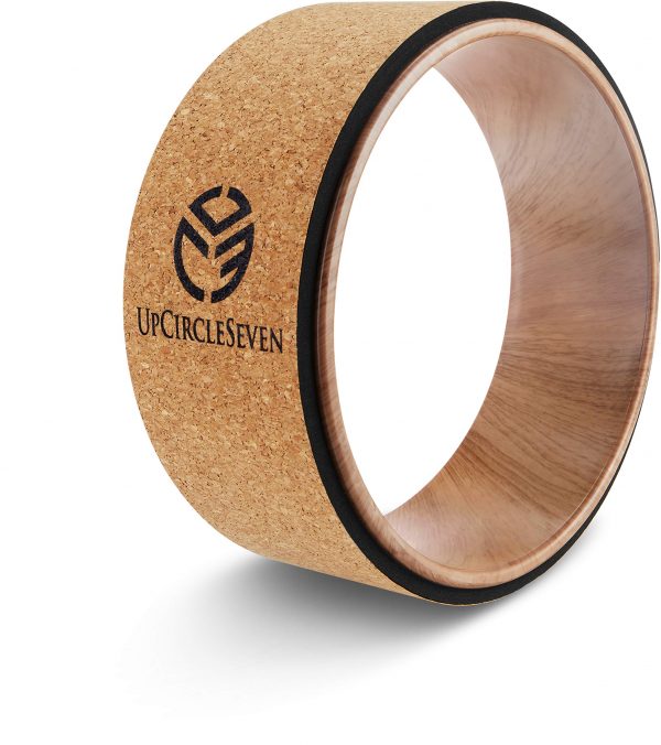 Cork Yoga Wheel Back Pain Stretching Backbends 1 Cork Yoga Wheel Back Pain Stretching Backbends