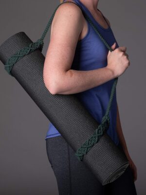 Kindfolk Yoga Mat Carry Strap Macrame Sling