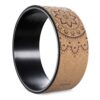 Navaris Cork Yoga Wheel - Prop for Stretching