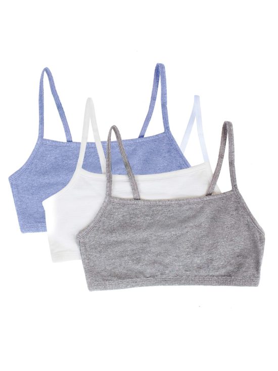 Fruit of the Loom womens Spaghetti strap Pullover Sports Bra