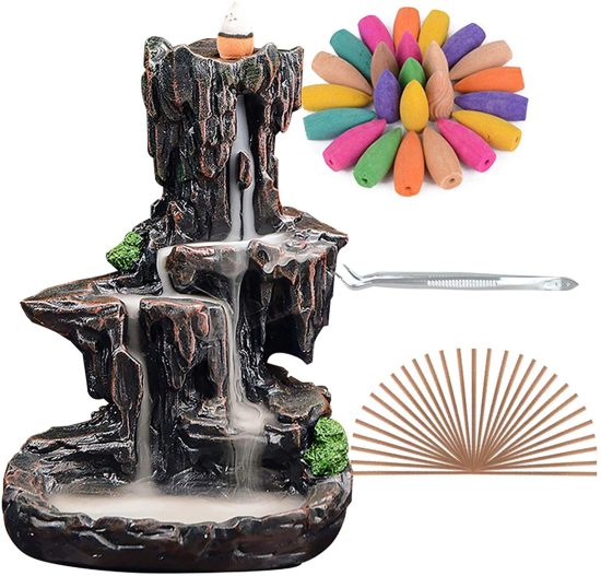 Backflow Incense Burner Waterfall Incense Holder