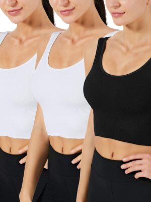 VALANDY Women's Longline Sports Bra