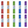 Hello Fit Yoga Mats, Bulk 10 Pack, Affordable Exercise Gym Mats