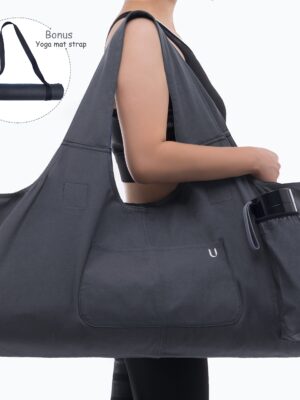Uhawi Yoga Mat Bag Large Yoga Mat Tote Sling Carrier