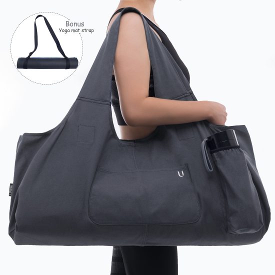 Uhawi Yoga Mat Bag Large Yoga Mat Tote Sling Carrier