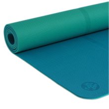 Yoga Mat: Premium 5mm Thick Mat with Alignment