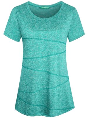 Kimmery Fitness Yoga Shirts Tops for Women Juniors