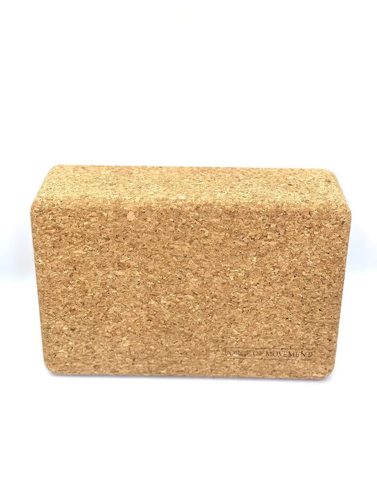 Force of Movement Cork Yoga Block | Pilates Block