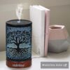 ASAWASA Essential Oil Diffuser,Metal Ultrasonic Aromatherapy