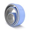 Eco-Friendly 3-Pack Yoga Wheel Set - Perfect for Back Pain Relief and Enhancing Flexibility! 🌟🧘‍♂️